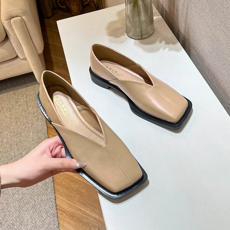 Homixa women's Mary Jane shoes with low and block heels, featuring classic design and comfortable strap for everyday wear.