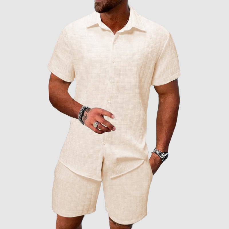 Luca | Men's Short-Sleeve Shirt & Shorts Set - product image 1