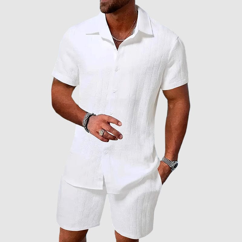 Luca | Men's Short-Sleeve Shirt & Shorts Set - product image 2