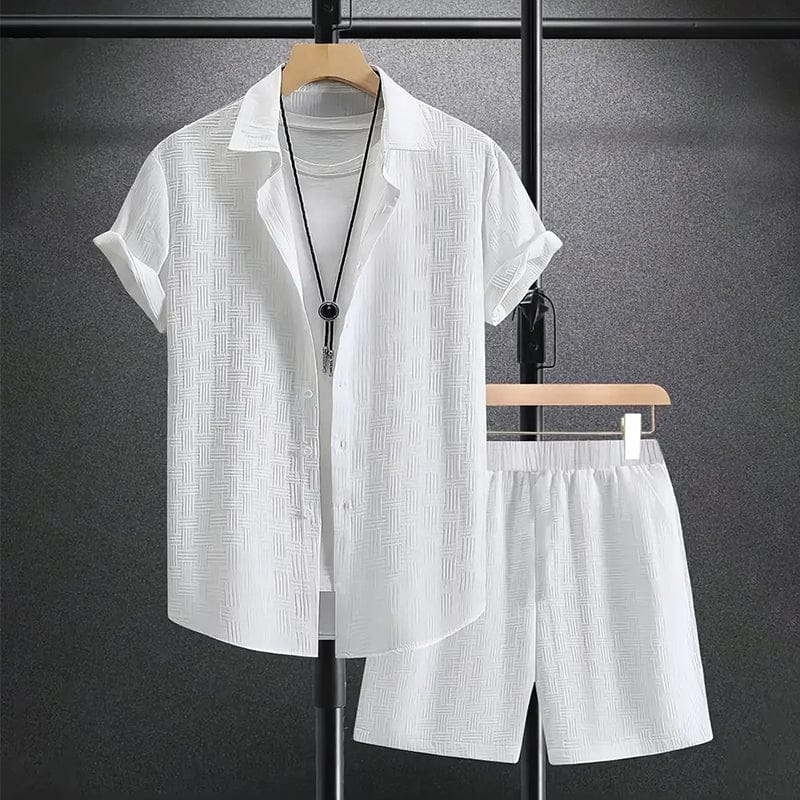 Luca | Men's Short-Sleeve Shirt & Shorts Set - product image 6