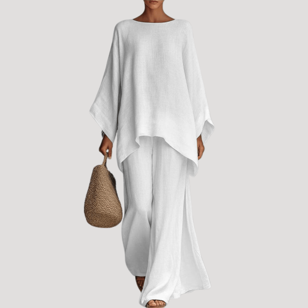 Luna | Women's Batwing Top & Wide-Leg Pant Set - product image 1