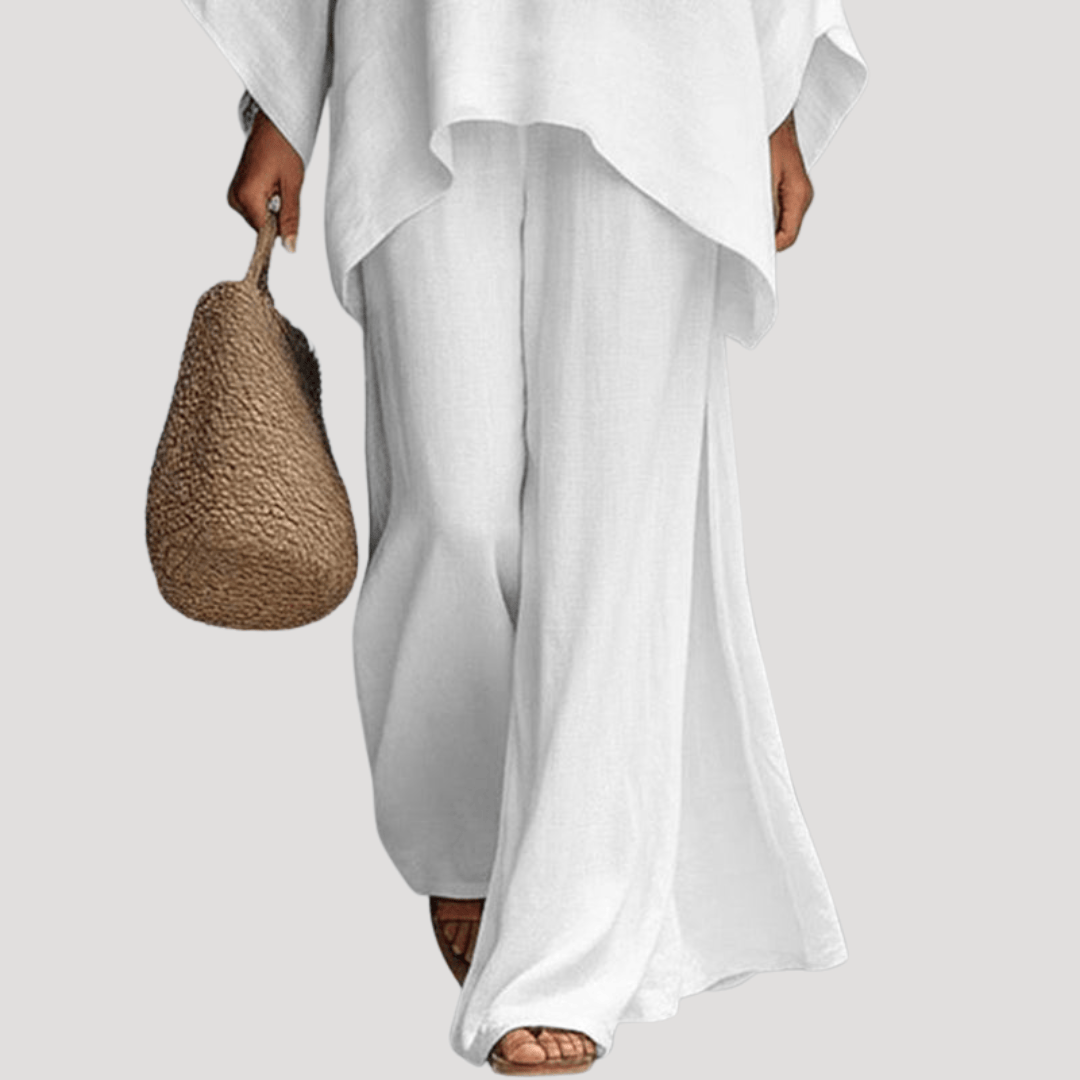 Luna | Women's Batwing Top & Wide-Leg Pant Set - product image 3