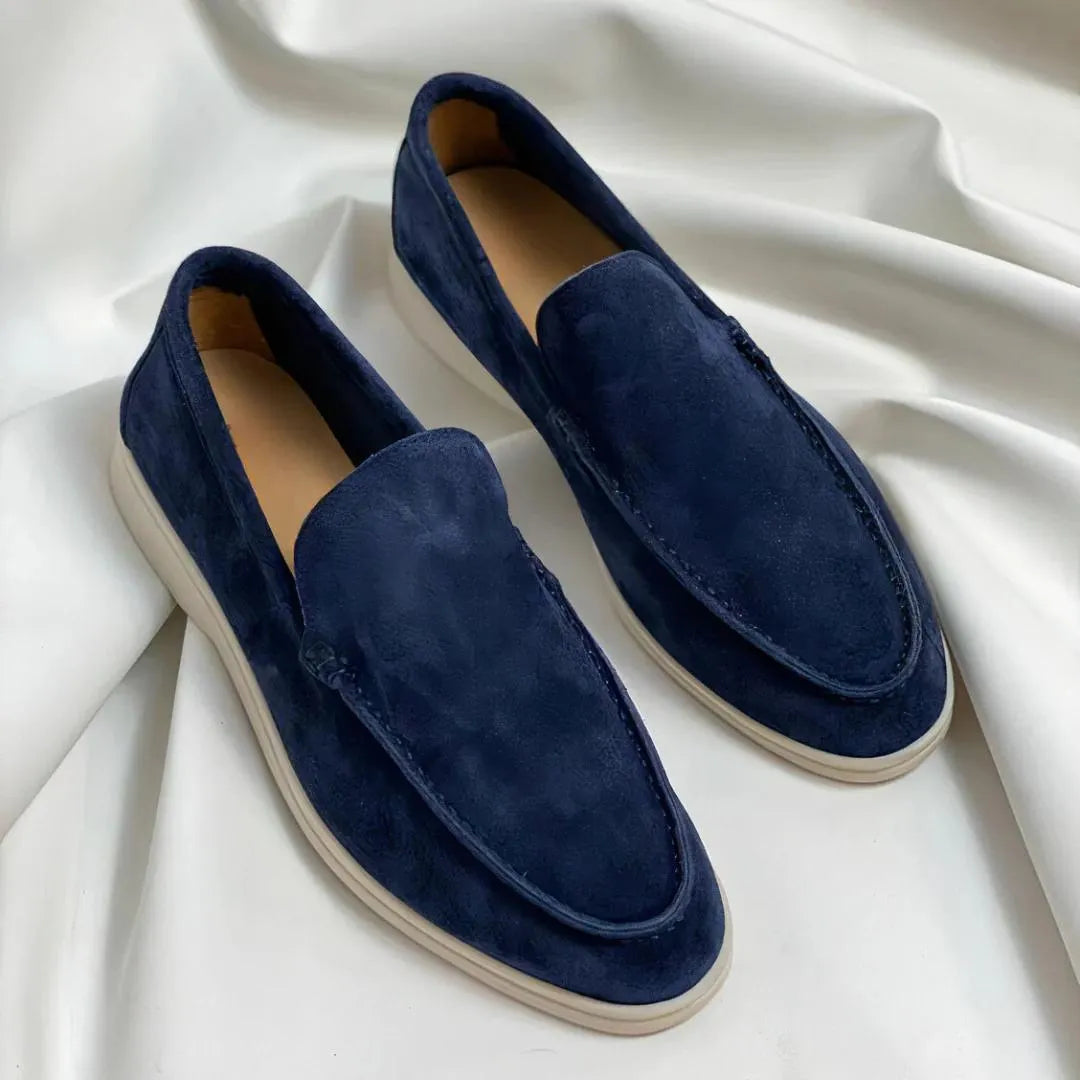 Homixa men's loafer shoes with a relaxed fit, stylish design, and smooth leather finish for casual and smart occasions.