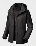 Damen Outdoorjacke Grau