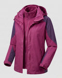 Damen Softshell Weinrot