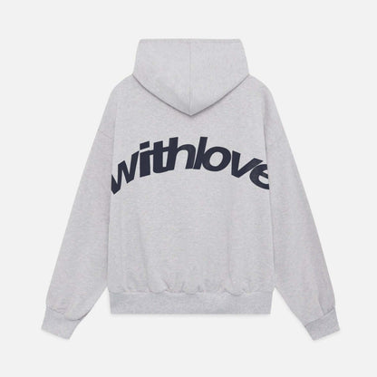 Homixa Avevora women's relaxed hoodie with dropped shoulders, pouch pocket, ribbed cuffs, and soft fabric for casual comfort.