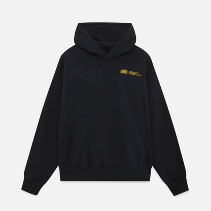 Homixa Avevora women's relaxed hoodie with dropped shoulders, pouch pocket, and ribbed cuffs, casual and comfortable fit.