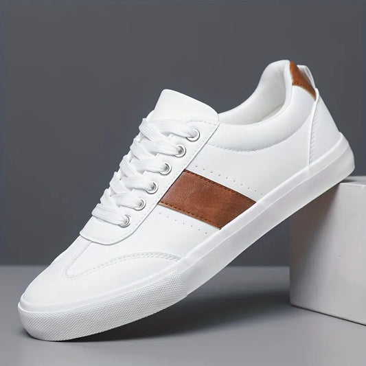 Homixa Reese unisex padded lace-up sneakers with rubber soles and rounded toes, stylish athletic footwear for everyday wear