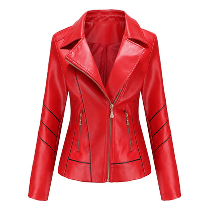 Jack Hafford Panther leather jacket with detailed stitching and classic design, shown on a neutral background.