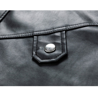 Jack Hafford Chase leather bomber jacket with a sleek design, featuring a smooth leather finish and classic bomber style.
