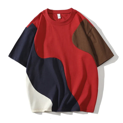 Jack Hafford Max Colorblock T-Shirt featuring bold color blocks and a comfortable fit, casual wear for everyday style.