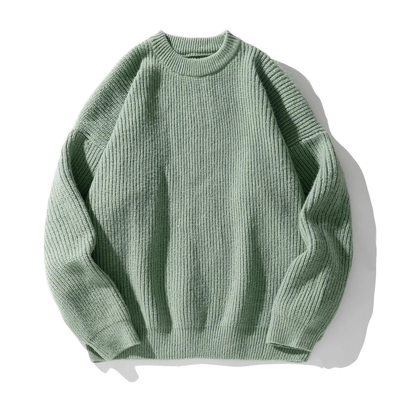 Jack Hafford Oslo Rib Sweater in cozy knit fabric, featuring a classic ribbed design and a comfortable fit.