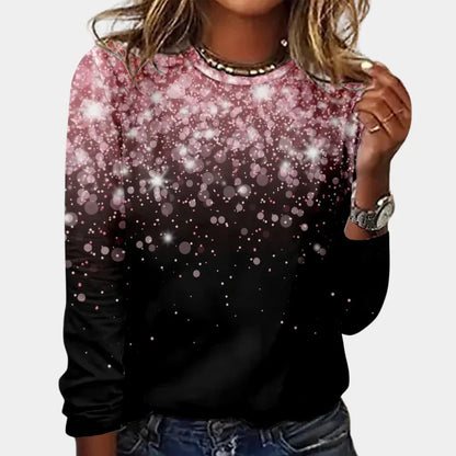 Beckmiller women's snowflake sweater featuring a stylish design with long sleeves, perfect for winter fashion.