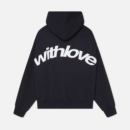 Homixa Avevora women's relaxed hoodie with dropped shoulders, pouch pocket, and ribbed cuffs, casual and comfortable fit.