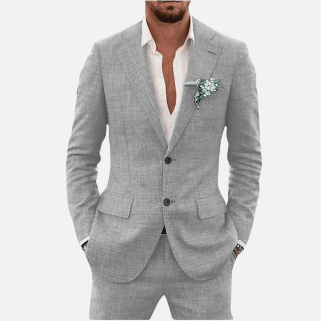 Declan | Men's Single-Breasted Two-Piece Pant Suit - product image 9