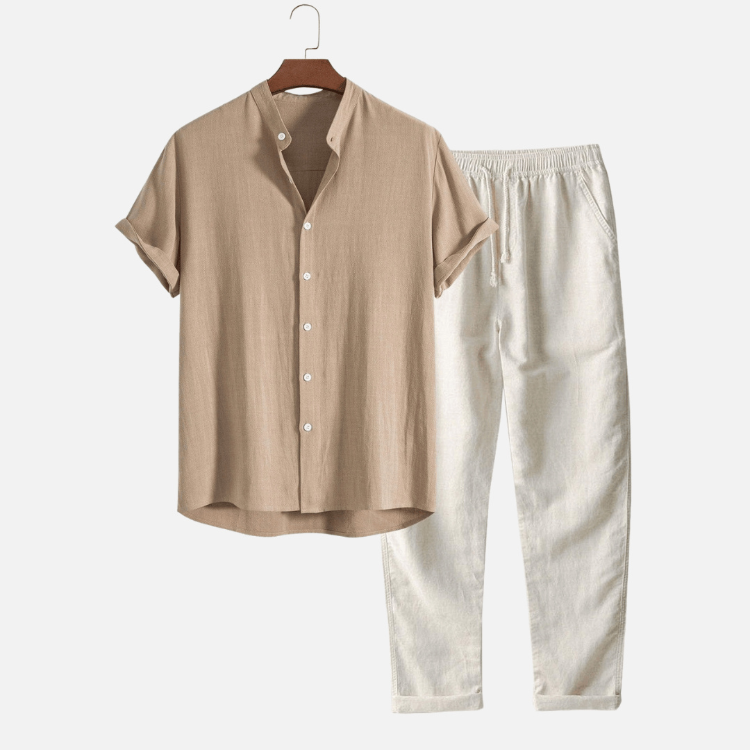 Enzo | Men's Short-Sleeve Button-Up Shirt - product image 3