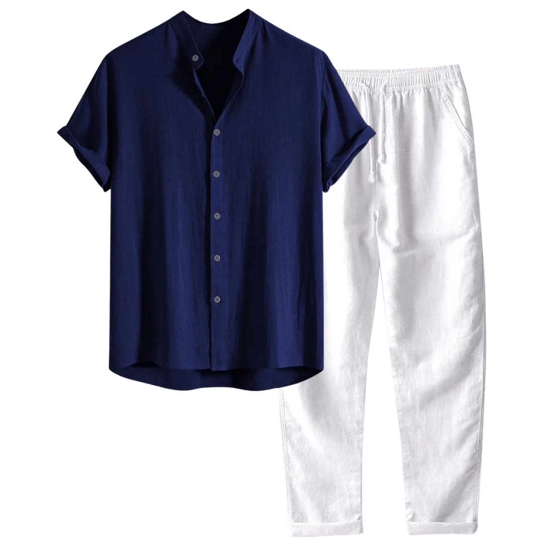 Enzo | Men's Short-Sleeve Button-Up Shirt - product image 5