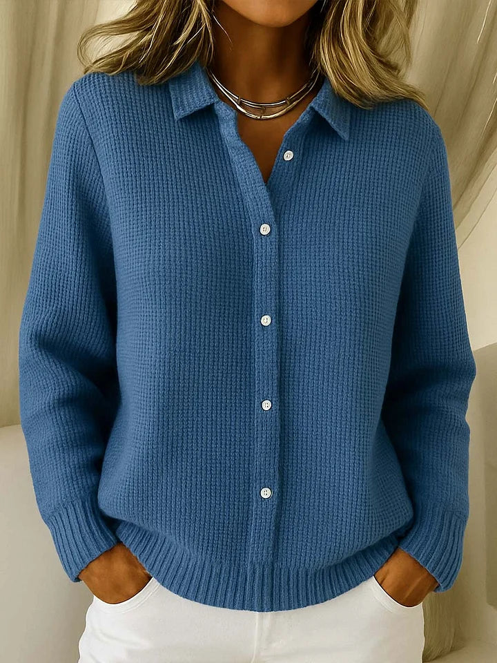 Elegant cozy knit cardigan from Harper & Wells, Harlow style, featuring soft fabric and a comfortable fit for casual or layered wear.
