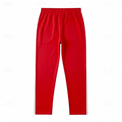 Harper & Wells Damian relaxed side-stripe sweatpants in gray, with comfortable fit and stylish side stripe detail.