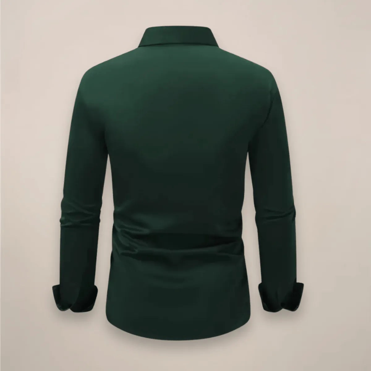 Homixa men's long-sleeve notch-collar shirt, stylish casual top with button-up front and classic collar, in a versatile design.