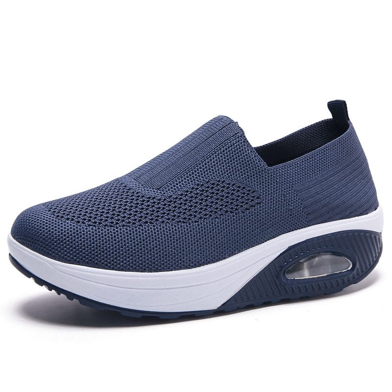 Women's orthopaedic slip-on sneaker from Mainz-Mode featuring breathable comfort and casual, supportive design.