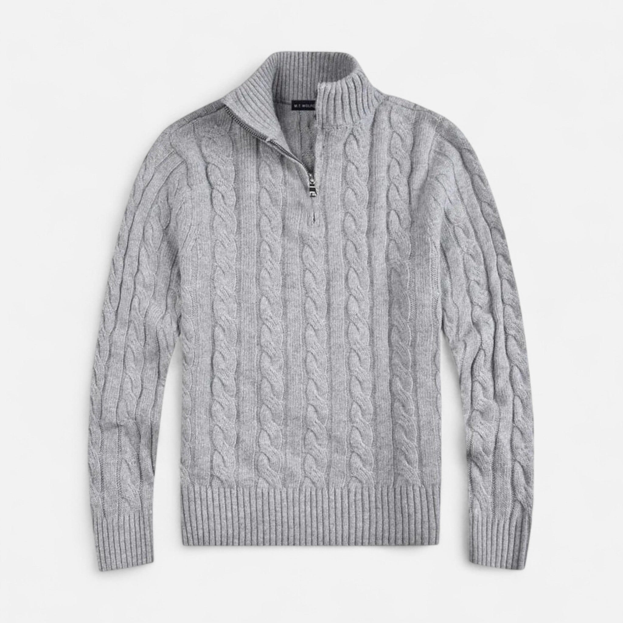 Lavana men's open-front cardigan sweater with stitch detail, perfect for layering and casual wear.