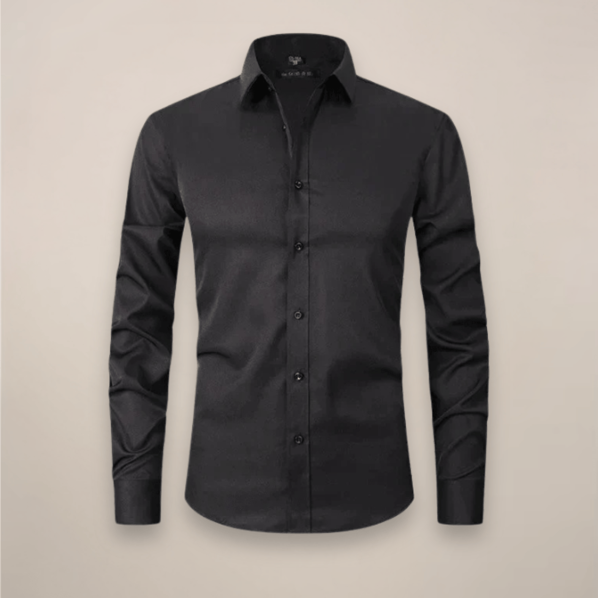Men's long-sleeved Lavana shirt with wrinkle-free fabric, shown in a classic style suitable for any occasion.