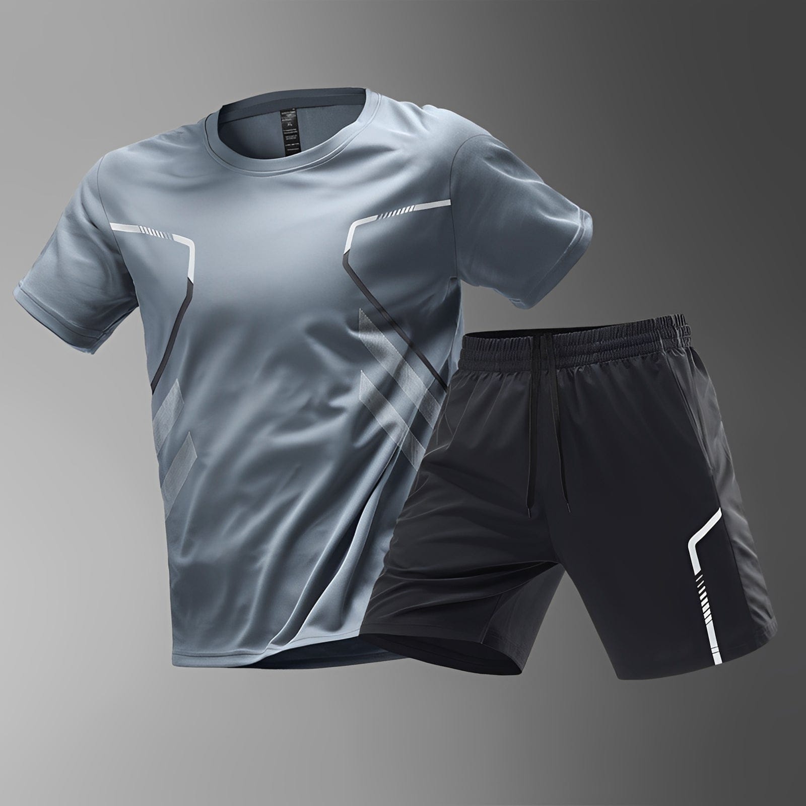 Men's sports set by Mainz-Mode featuring lightweight, quick-drying fabric for training and leisure activities.