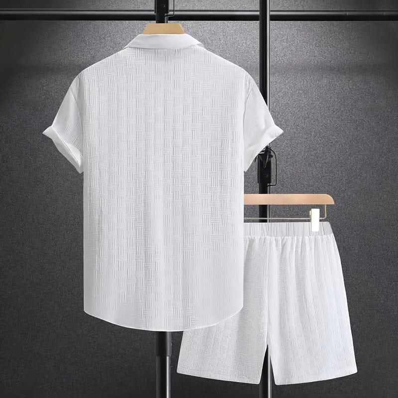 Luca | Men's Short-Sleeve Shirt & Shorts Set - product image 7