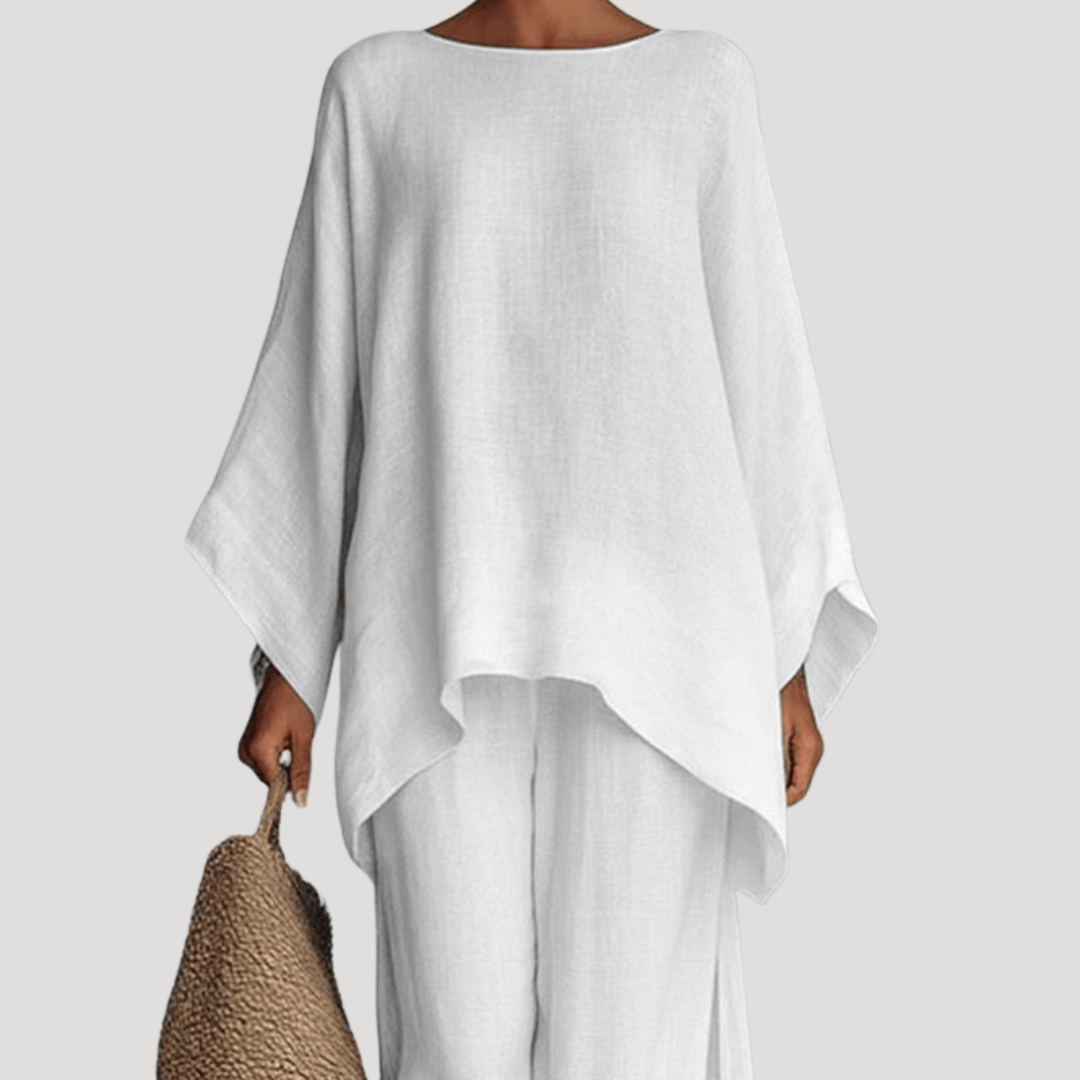 Luna | Women's Batwing Top & Wide-Leg Pant Set - product image 2