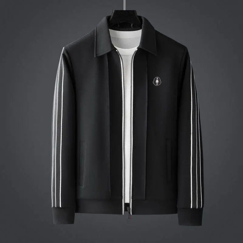 Men's breathable Lycra track suit with zip-up jacket and matching joggers, designed by Homixa for comfortable athletic wear.