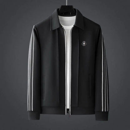 Men's breathable Lycra track suit with zip-up jacket and matching joggers, designed by Homixa for comfortable athletic wear.