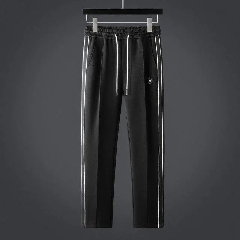 Men's breathable Lycra tracksuit set with zip-up jacket and matching joggers, designed for comfort and active wear by Homixa.