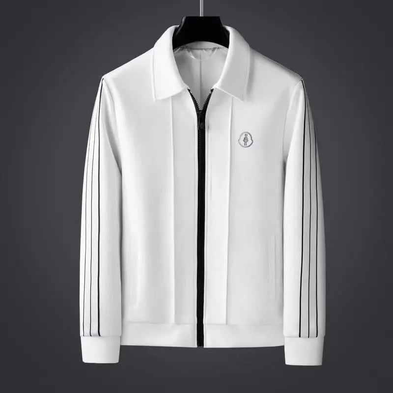 Men's breathable Lycra track suit with zip-up jacket and matching joggers, designed by Homixa for comfortable activewear.