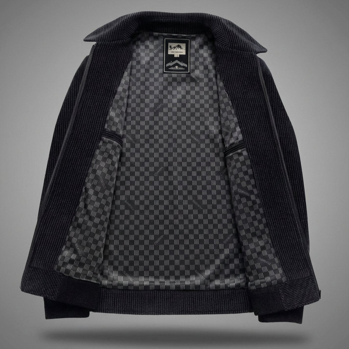 Men's casual jacket by Homixa with textured quilting, side pockets, and a soft-touch finish, perfect for everyday wear.