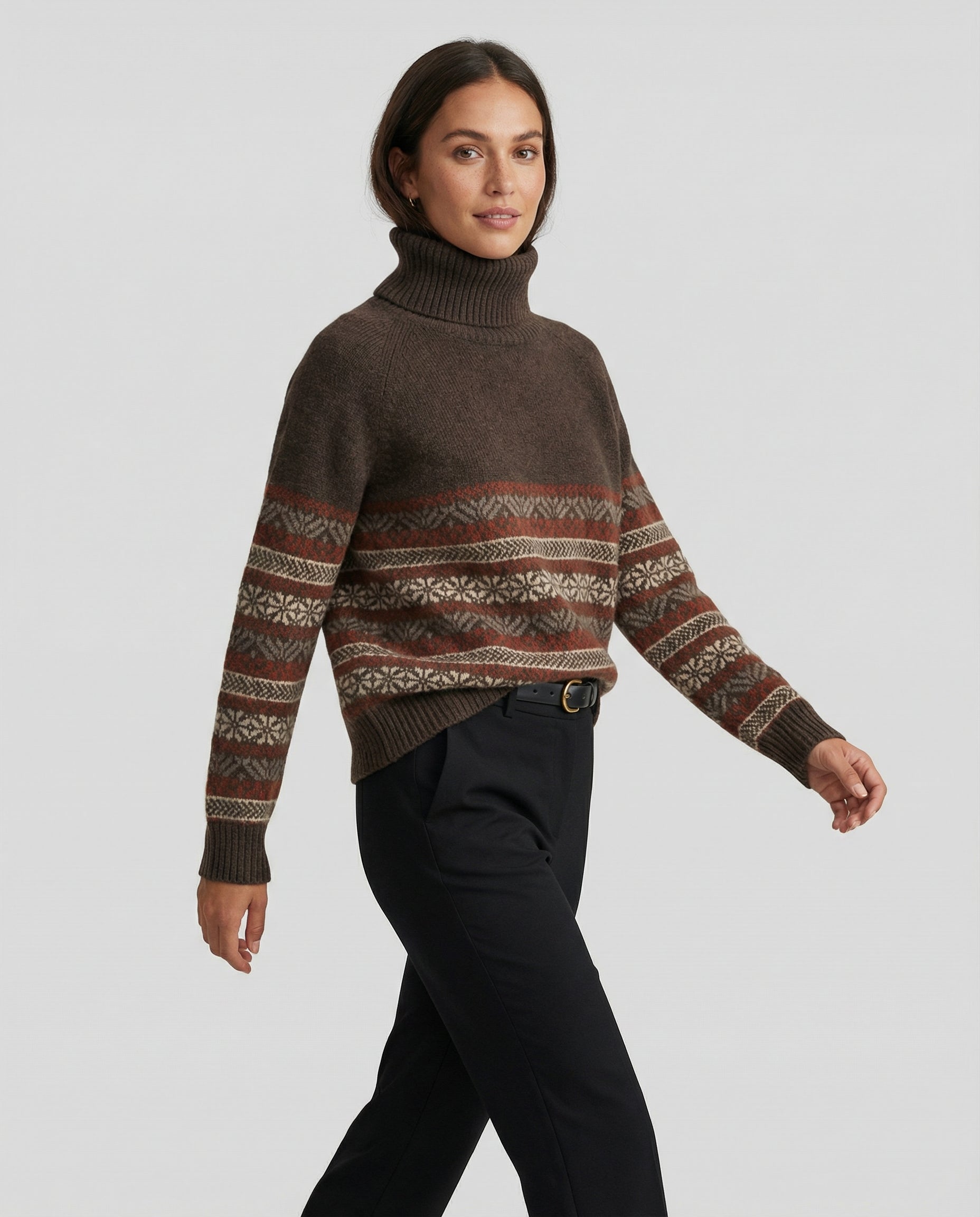 Homixa women's sweater from the Everyday Layer Lily Edit, featuring a cozy, stylish design perfect for casual wear.