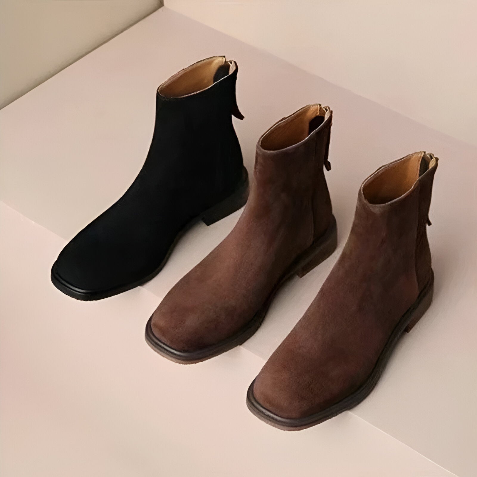 Homixa ankle boots for women, stylish everyday footwear with a sleek design and comfortable fit, ideal for casual wear.