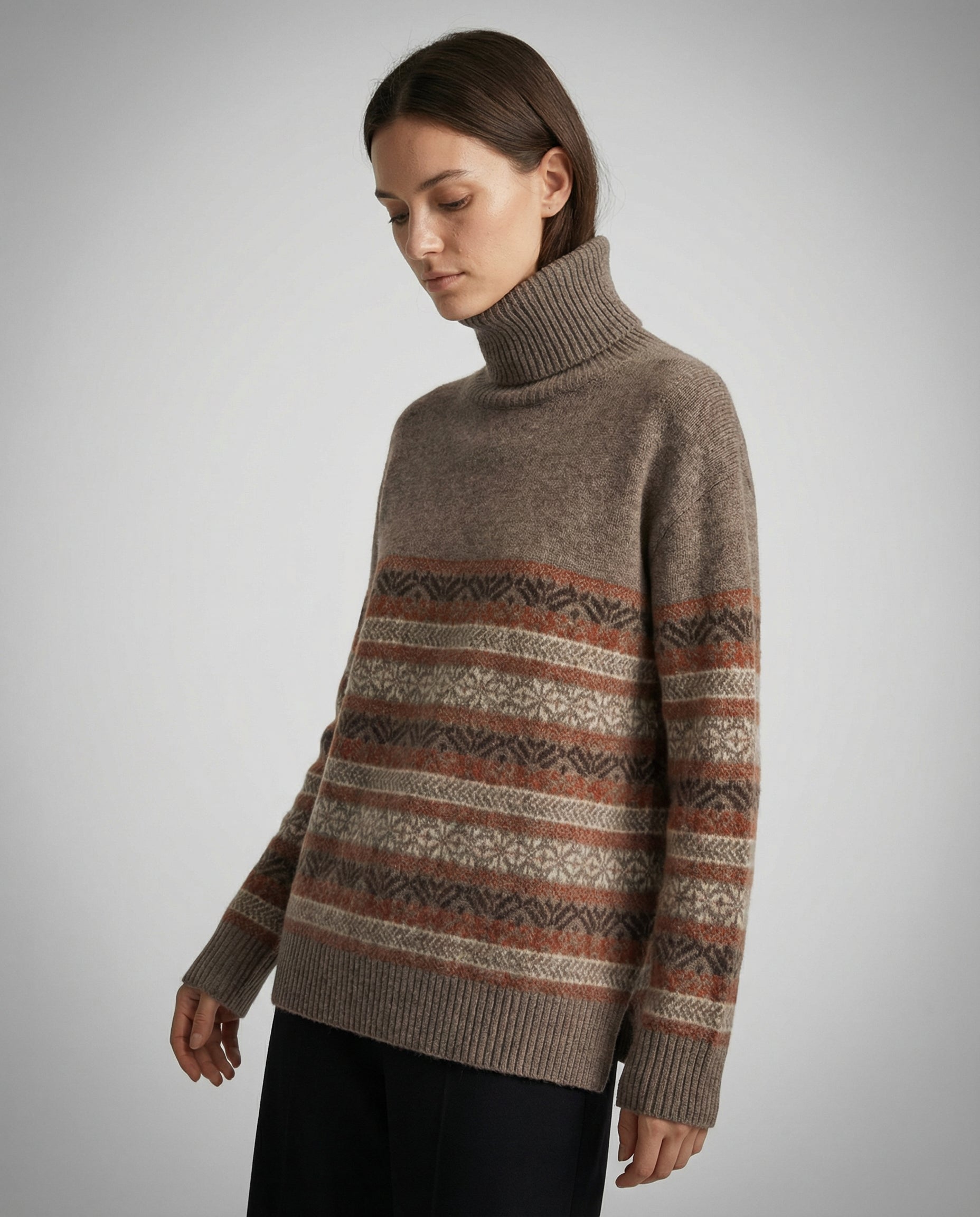 Homixa women's sweater from the Everyday Layer Lily Edit, featuring a cozy, stylish knit in a versatile design.