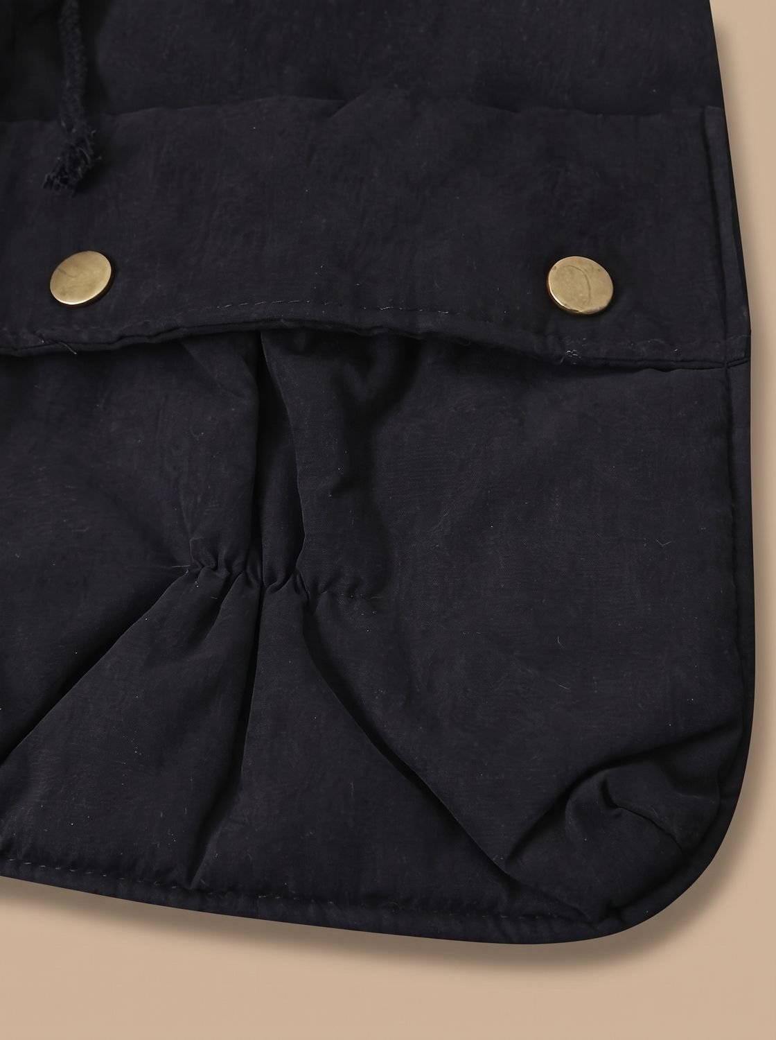 Women's Homixa winter parka with sherpa collar, drawstring waist, and front pockets, perfect for cold weather.