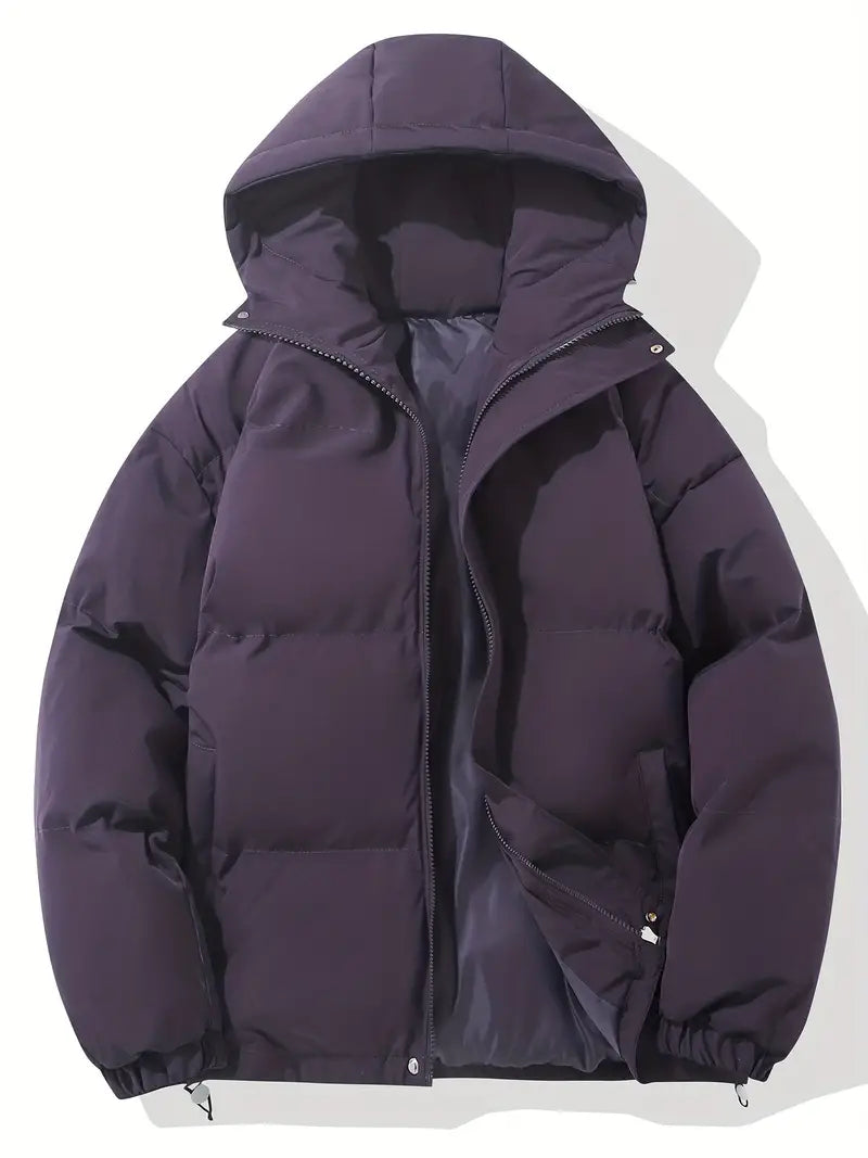 Lunirel women's winter jacket with hood, premium filling, stylish design, perfect for casual and formal winter wear.