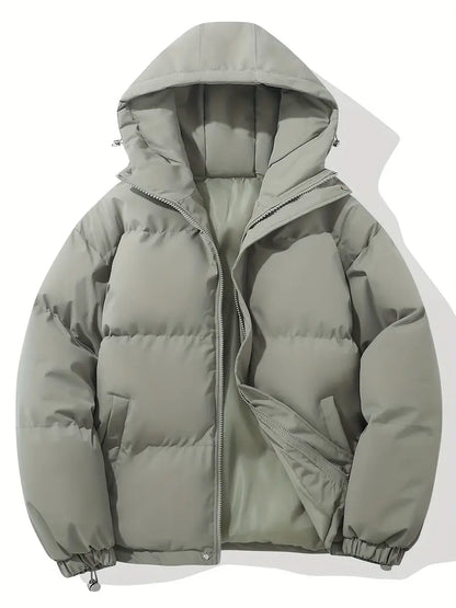 Women's Lunirel winter jacket with hood, premium filling, stylish and warm, suitable for casual or formal wear.