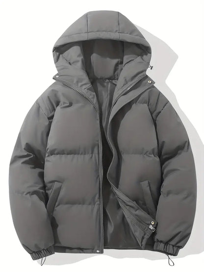 Women's Lunirel winter jacket with hood, stylish and warm with premium filling, perfect for casual or formal winter wear.